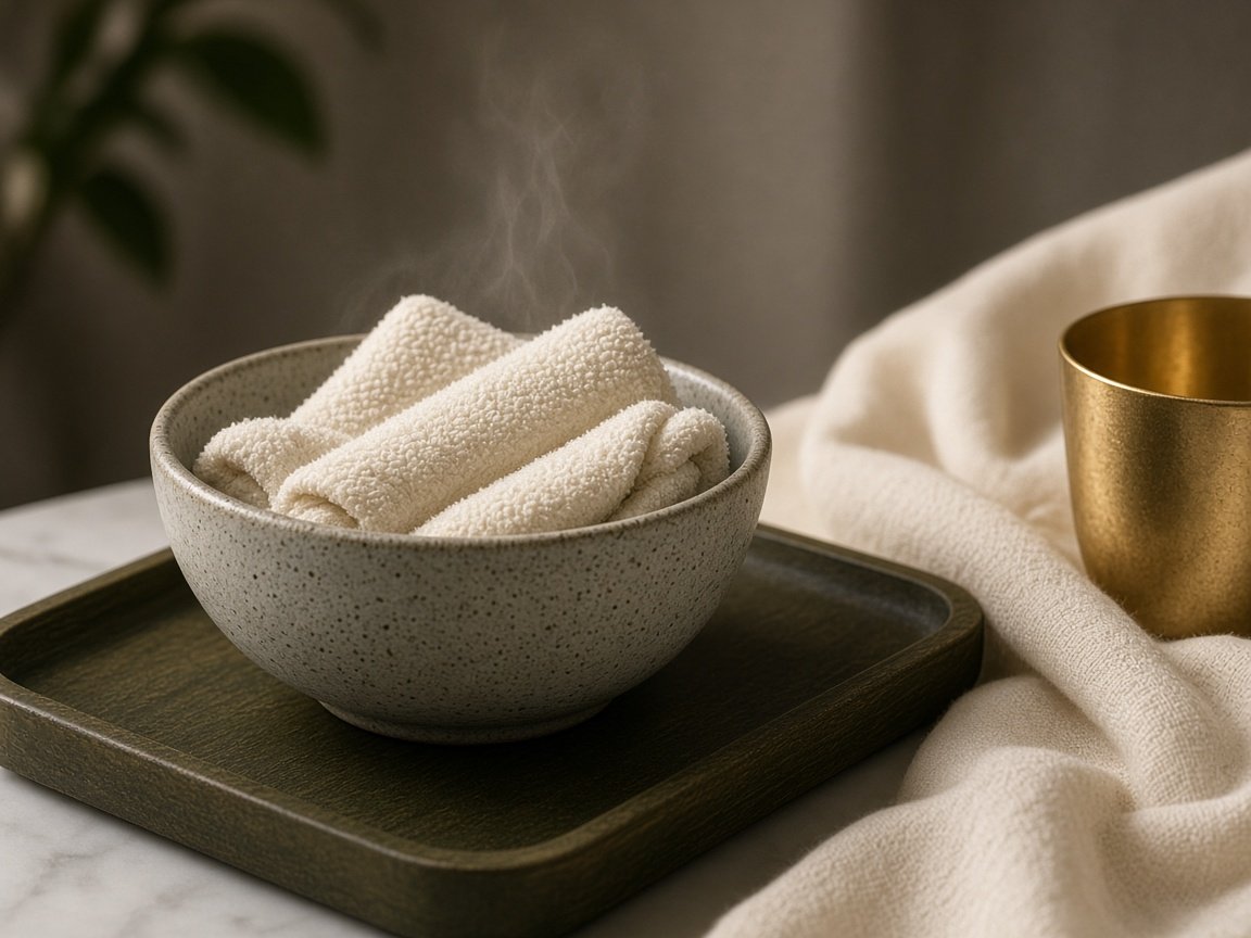 Warm tissues prepared to welcome a guest